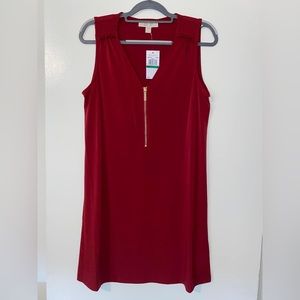 Michael Kors Sleveless Red Dress Size L